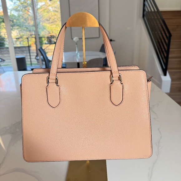 Kate Spade Laurel Way Reece Satchel in Dusty Peony - Picture 5 of 13